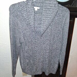 New York and Company Gray Pullover Sweater Size XL